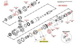 Комплект уплотнений Montabert HC-025MTa100CB45AML