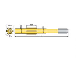 Хвостовик аналог Ingersoll YH 45, YH 50, YH 55