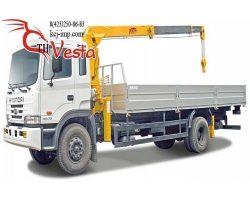 КМУ Soosan SCS 736 (6 тонн) на базе грузовика Hyundai HD 170