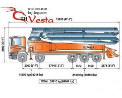 Бетононасос kcp48zx170