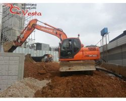 Колесный экскаватор Doosan DX140W