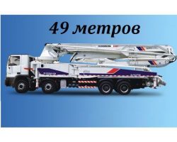 Бетононасос ZOOMLION 49X-6RZ шасси Mercedes