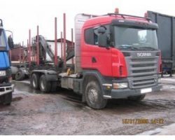 Лесовоз Scania R500