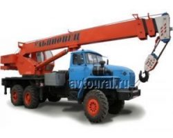 Автокран Ульяновец МКТ-25.5 на шасси Урал 4320 (25 тн)