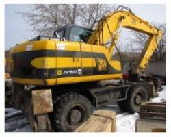 JCB - JS160W (колесный экскаватор)