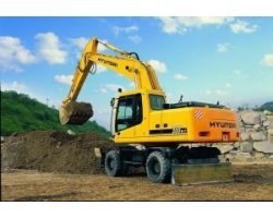 Запчасти на колесные экскаваторы HYUNDAI R140W-7