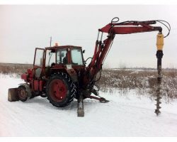 Бур на экскаватор-погрузчик ЭО-2626 мтз-82 и др.