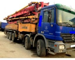 Автобетононасос JunJin JJ-B5217 52м. на шасси Mercedes ACTROS